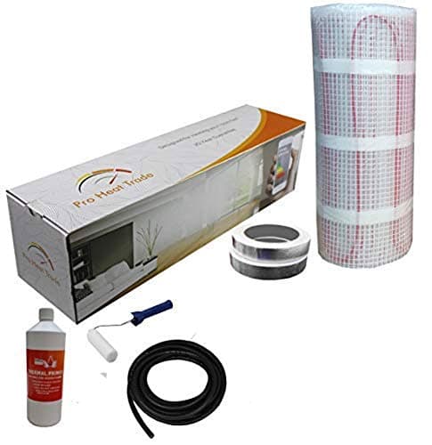 Nassboards Premium Pro Electric Heating Set With Yellow Box, 200 W, For m2 - Without Thermostat - 12m2