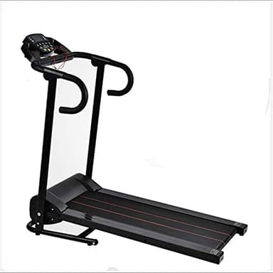 Folding Treadmill Electric Treadmills for Home Sports Folding Treadmill Motorised Running Machine Electric Power Fitness Exercise New 10km with LED Display