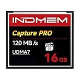 CF Memory Card 16GB,CF Card High Speed UDMA Camera Cards Designed for Photographers & Videographers (Black-16GB)