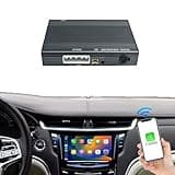 Wireless CarPlay & Android Auto Receiver for Cadillac GMC Sierra 2014-2018 Carplay Adapter Retrofit Kit Decoder Mirror Link, Reverse Camera, GPS Navigation BT