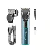 DAXXIN Hair Cutting Tool, Men's Hair Clipper Professional Hair Trimmer IPX5 Waterproof Hair Cutting Machine 0mm Cutting Barber for Men
