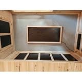 Far Infrared Sauna Heater Panel with Hemlock Frame for Sauna Rooms