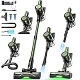 OIRFND Cordless Vacuum Cleaner,10-in-1 Stick Vacuum with 29-inch Hose and LED Lighting Brush,50Mins Runtime Vacuum Cleaner for Home with Anti-Tangle Brush for Pet Hair/Carpet/Floor