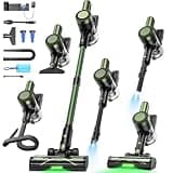 OIRFND Cordless Vacuum Cleaner,10-in-1 Stick Vacuum with 29-inch Hose and LED Lighting Brush,50Mins Runtime Vacuum Cleaner for Home with Anti-Tangle Brush for Pet Hair/Carpet/Floor