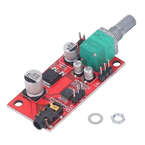NOVAZEN Mini Headphone Amplifier Board, HiFi Module for Earphone Preamplification, DC 3‑12V 4410