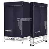 FINOTI Household Portable Clothes Dryer Large Capacity Foldable Clothes Dryer Clothing Dryer Multifunctional Intelligent Remote Control Suszarka for Apartment Hotel RV Travel etc