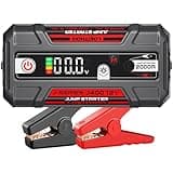 LOKITHOR J400 Portable Jump Starter, 12V 2000A Lithium Battery Booster with ConnectMax Tech, Car Jumper Box for Up to 8.0L Gas & 6.0L Diesel Engines, Smart Digital Display