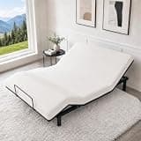Electric Bed Frame with Remote, Adjustable Head & Foot, 1000 Lb Base