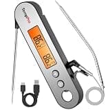 TempPro TempSwift Rechargeable Digital Meat Thermometer for Cooking