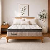 Sleepnexis 12 Inch Full Hybrid Mattress in a Box, Cooling Gel Memory Foam Full Mattress, Medium Firm Bed with Individually Pocketed Coils, Motion Isolation, Pressure Relief, Fiberglass Free