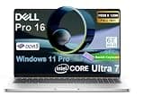 Dell Pro 16 Business Laptop Ultra 7, 32GB, 2TB, FHD+, Backlit, Win 11 Pro