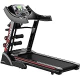 Treadmill Walking Household Mute Treadmill, Foldable Multi-Functional, Home Fitness Workout Aids