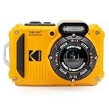KODAK PIXPRO WPZ2 Waterproof Digital Camera, 16MP with 4X Optical Zoom, Shockproof, Dustproof, 1080p Video, Wi-Fi, Yellow