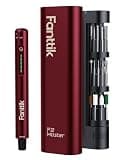 Fanttik F2 Master Mini Cordless Rotary Tool Kit, NeoPulse Motor, 5 Speed, 25000 RPM, Revostor Hub, 35 Accessories, Engraving Pen, for 3D Printer Sanding, Polishing, Drilling, Carving, DIY Crafts - Red