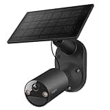 Tapo SolarCam 1080p Outdoor Wireless Security Camera - Battery Power with Solar, Person Detection, Subscription-Free Local Storage or Optional Cloud, Works with Alexa & Google Assistant, C403 KIT