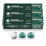 Starbucks by Nespresso Vertuo, Pike Place, Medium Roast Coffee 30-count Coffee Pods, Brews 7.8 oz.