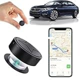 GPS Tracker for Vehicles, Strong Magnetic Car Vehicle Tracking Anti-Lost, No Monthly Fee, No Subscription, Multi-Function GPS Mini Locator with Free App (PG12-20)