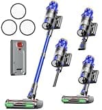 PKWIST S18 Vacuum+a Replacement Battery + 3 PCS HEPA Filters Replacement