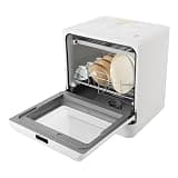 LiHUiee Built-In Dishwasher, Stainless Steel for Cleaning Dishes
