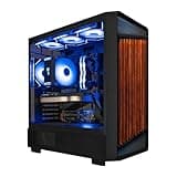 HYPER CYBER Terra Gaming PC Desktop Computer, AMD Ryzen 9 9950X3D, Radeon RX 9070, 64GB DDR5, 2TB SSD, 240 ARGB Liquid Cooler, Windows 11 Home, RGB Lighting, WiFi, Ready to Use