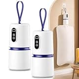 Portable Dryer for Clothes for Apartment Dorm RV & Travel for Students Campers & Home Users, Mini Drying Machine with Adjustable Timer for Laundry & Swimwear (2pcs)