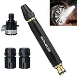 Multi Aquoxis high Pressure Hose Nozzle,Hose Hawk Pressure Car Wash Washer, 2026 New Heavy high Pressure Power Washer Gun with Connector Set, Adjustable Booster high-Pressure car Washing Water Nozzle