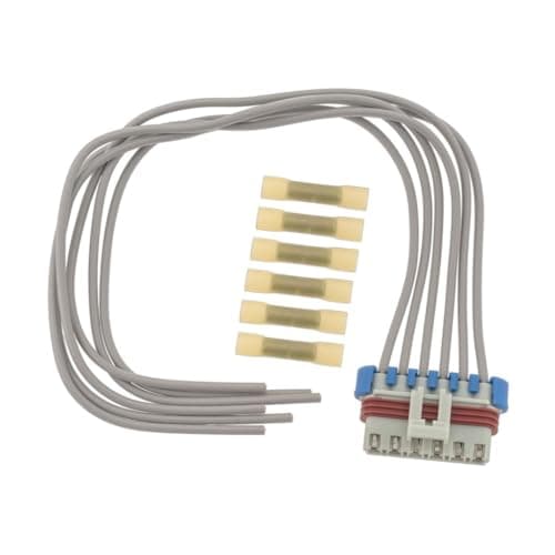KarParts360 For Chevy Beretta 1992 Electrical Connector | Plastic | Metal Contact Terminal | Blade Terminal | Push On Attachment Method | Rectangular Connector