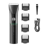 DAXXIN Hair Cutting Tool, Adjustable Cordless Rechargeable Hair Trimmer for Men Metal Hair Cutting Machine Professional Hair Clipper Beard Trimmer Barber