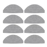 FBUGZENQN Compatible for Xiaomi,S20 E12 E10 B112,Robotic Vacuum Cleaner Washable Mop Cloth Replacement Accessories(8PCS MOP)