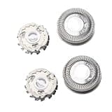 2PCS HQ2 Replace Head Razor Blade ,Compatible for Philips for Norelco Electric Shaver HQ222 HQ240 HQ2405 HQ242 HQ2425 HQ26 HQ284 HQ223 HS100