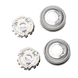 2PCS HQ2 Replace Head Razor Blade ,Compatible for Philips for Norelco Electric Shaver HQ222 HQ240 HQ2405 HQ242 HQ2425 HQ26 HQ284 HQ223 HS100
