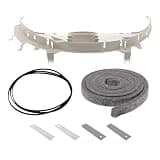 Dryer Maintenance Kit for GE WE49X20697 for Bearing Support Belt Felt Glides WE3M26 WE3M20 WE03M0020