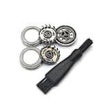 3pcs Replacement Shaver Head ,Compatible For Philips HQ56 HQ55 HQ4+ HQ3 YQ6008 YQ6108 HQ6900 HQ6990 HQ6843 HQ300 HQ64 HQ916 In Razor Blade