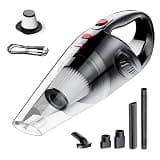YFIXQNSU Cordless Portable Handheld Vacuum Cleaner - Rechargeable Vacuum Cleaner Hand Held, Crevice Tool with Strong Suction Fastly Clean Dust/Hair