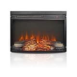 FytStycale Electric Fireplace Insert Indoor Fireplaces Heater Remote Control Overheating Protection Suitable for Living Room Entertainment Cabinet