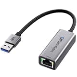 Cable Matters USB to 2.5Gb Ethernet Adapter, USBA to RJ45 Network Adapter with 2500Mbps Speed, Plug & Play USB to Ethernet Adapter for Windows, macOS, Linux, ChromeOS, Laptop, Desktop