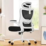 Marsail Ergonomic Office Chair: Office Desk Chair with High Back Mesh and Adjustable Lumbar Support Rolling Work Swivel Task Chairs with Wheel 3D Armrests and Headrest