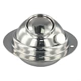 Stainless Steel Spherical for exhaust Hood for Kitchen Fresh Air System Adjustable Ventilation Outlet (110#)
