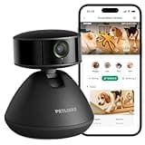 PETLIBRO AI Pet Camera Indoor with Phone App, 360° Auto Tracking Dog Camera Multi-Pet Recognition & AI Day Summary, 1080p Cat Camera Night Vision, 2-Way Talk WiFi Cam Pet with 2.4G/5G
