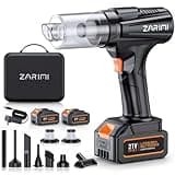ZARIMI Handheld Cordless Vacuum Cleaner - 50000Pa High-Power Brushless Motor, Rechargeable Car Vacuum with 2 Batteries & Charger, 6-in-1 Portable Vacuum Cleaners for Home, Pet Hair, Keyboard, Black