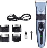 DAXXIN Hair Cutting Tool, Professional Cordless Pet Grooming Clippers Detachable Blade with 4 Comb Guides for Small Medium & Large Dogs Horse Cats and Other House Animals Pet Grooming Kit