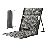 Lounge Chair Outdoor Boho Adjustable Foldable Portable Patio Pool Recliner, for Camping Travel Garden Lawn Backyard Balcony Courtyard Patio Pool, Practical Accessory for Relaxation