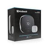 ecobee4 Smart Thermostat with Built-in Alexa, Room Sensor Included