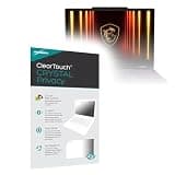 BoxWave Screen Protector Compatible With MSI Cyborg A17 AI (17.3 in) - ClearTouch Crystal Privacy (2-Pack), Privacy Screen Protector Flexible Film Clear