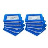 Lawn Mower Air Filter Cartridge Replacement Mowers Parts Accessories,Compatible For Briggs,Stratton 491588s 399959 Push(10PCS)