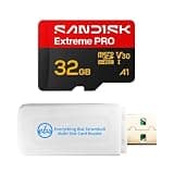 SanDisk 32GB MicroSDHC Extreme Pro U3 V30 Memory Card SDSQXCO-032G-GS6MA