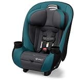Safety 1st Ellaris 3-in-1 Convertible Car Seat, Slim Fit Design, Rear & Forward-Facing, 5-Position Headrest, Travel-Friendly with Machine-Washable Seat Pad, Peacock Blue