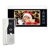 ONMYJFD 7 Inch Video Door Phone Intercom System Doorbell for Private Villa House Office Apartment