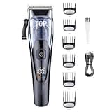 DAXXIN Hair Clippers, USB Electric Hair Clipper Professional Hair Clipper Men's Cordless Adjustable Hair Barber Set
