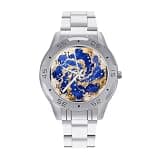 FekiLoot Watches for Men Big Face Stainless Steel Wristwatch Casual Watch